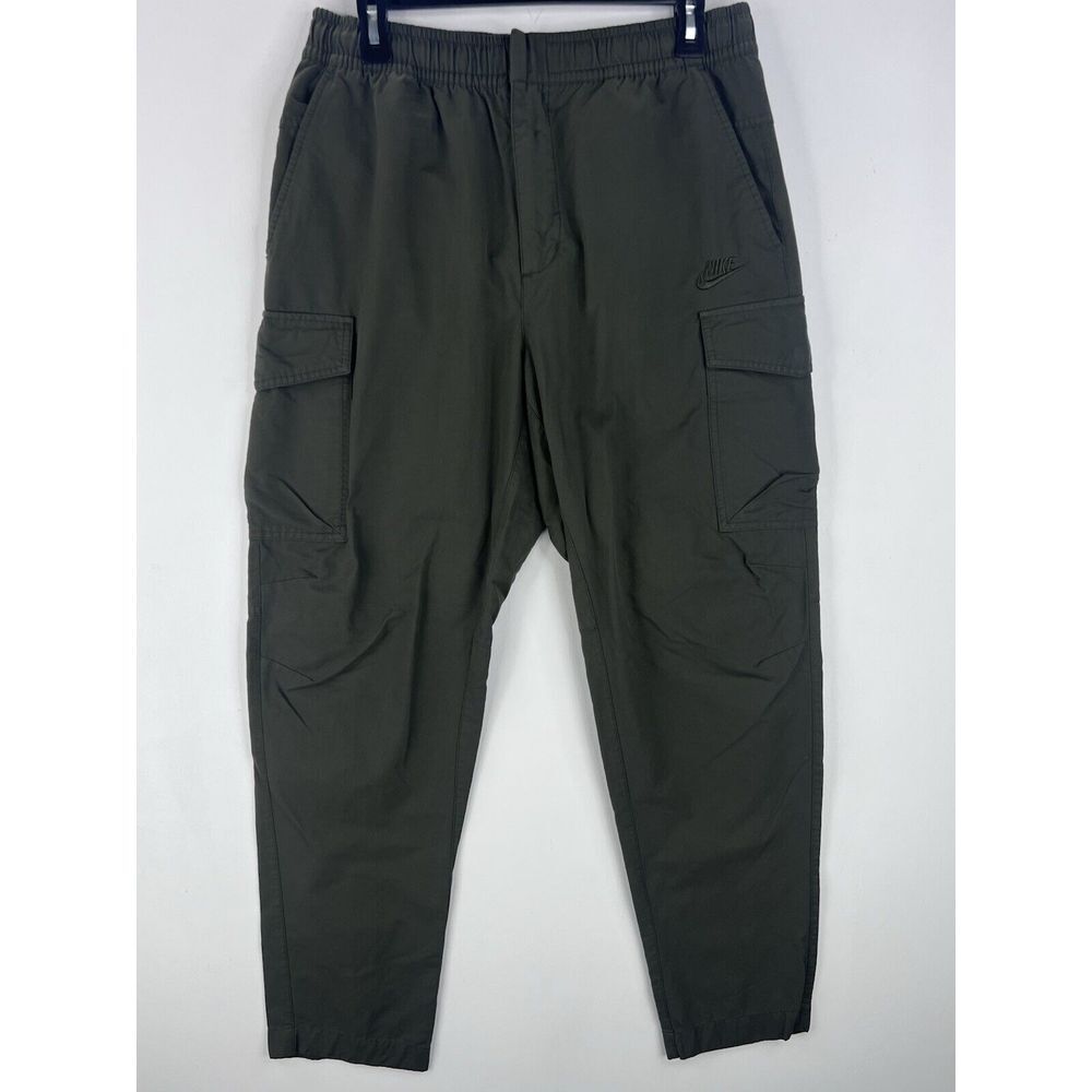Nike Sportswear Green Utility Unlined Cargo Tapered Pants DD5207-355 Size L